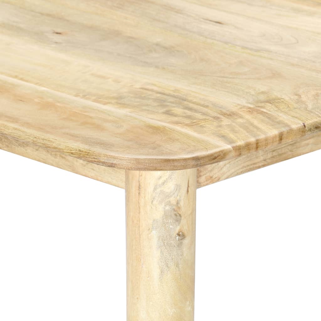 vidaXL Dining Table 180x90x76 cm Solid Mango Wood