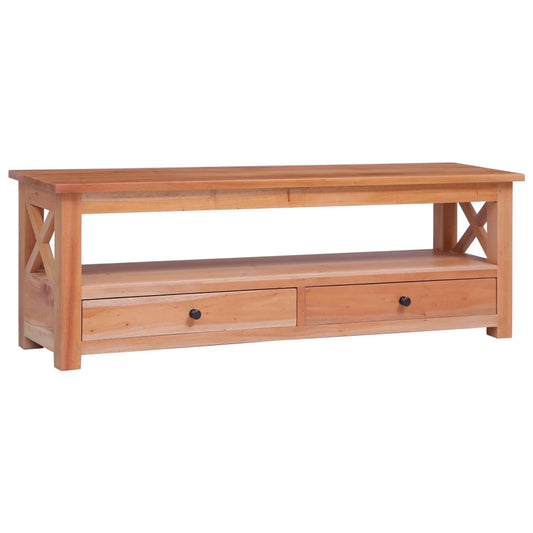 283840 vidaXL TV Cabinet 120x30x40 cm Solid Mahogany Wood