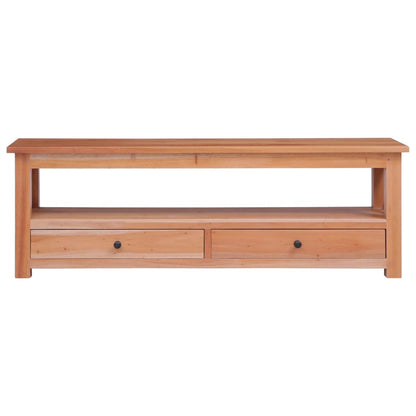 283840 vidaXL TV Cabinet 120x30x40 cm Solid Mahogany Wood
