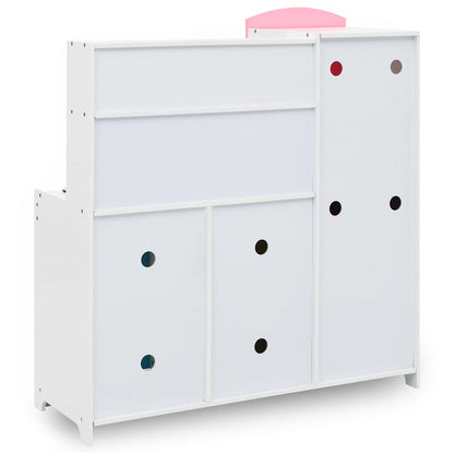 vidaXL Kids' Play Kitchen MDF 80x30x85 cm Multicolour