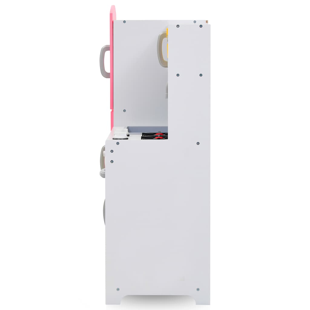 vidaXL Kids' Play Kitchen MDF 80x30x85 cm Multicolour