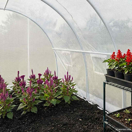vidaXL Greenhouse 27m² 900x300x200 cm