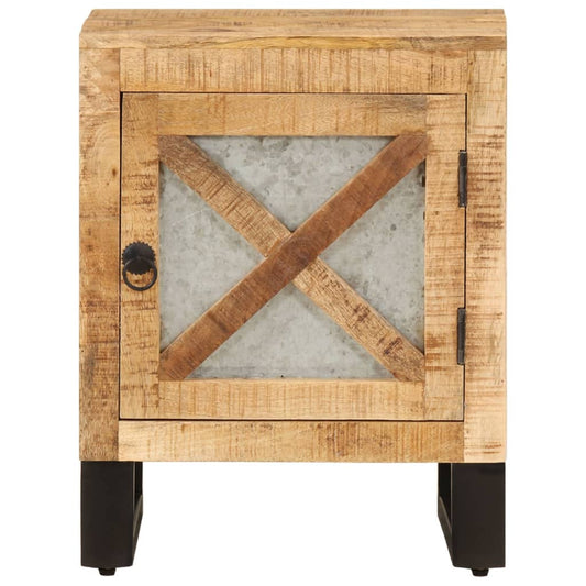 vidaXL Bedside Cabinet 40x30x50 cm Solid Mango Wood