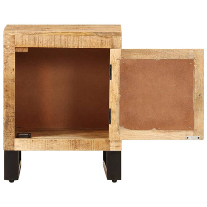 vidaXL Bedside Cabinet 40x30x50 cm Solid Mango Wood