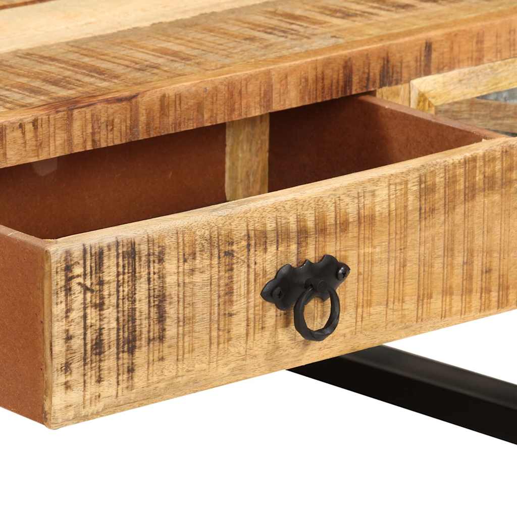282760 vidaXL Coffee Table 110x50x38 cm Solid Mango Wood