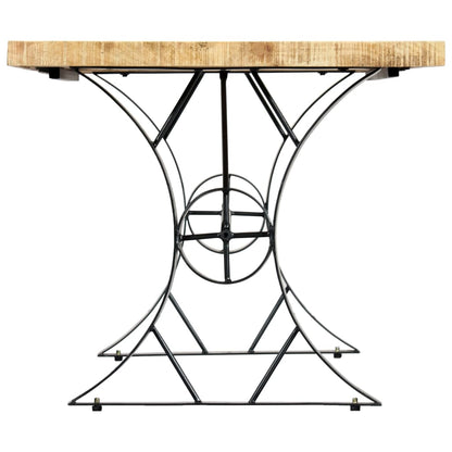 vidaXL Dining Table 180x90x76 cm Solid Mango Wood