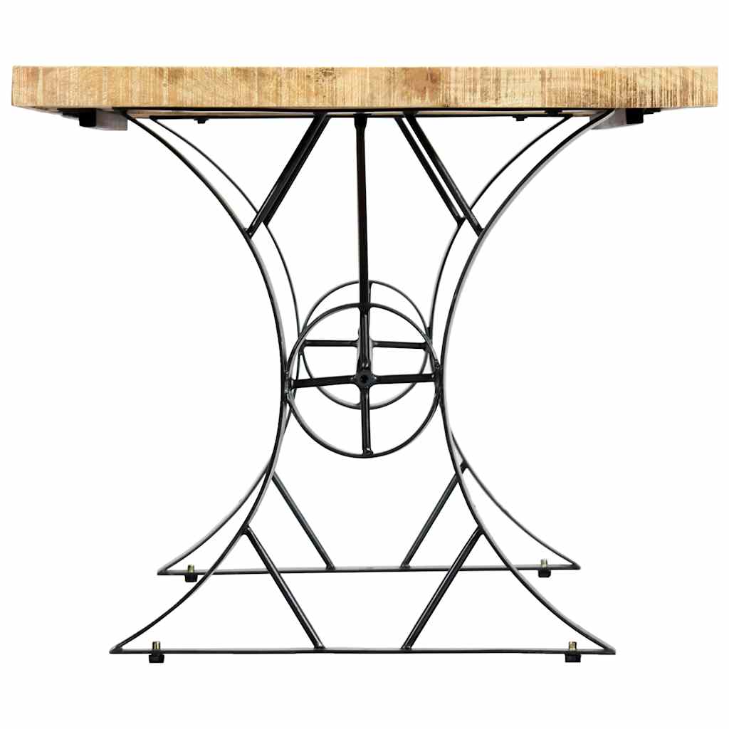 282766 vidaXL Dining Table 180x90x76 cm Solid Mango Wood