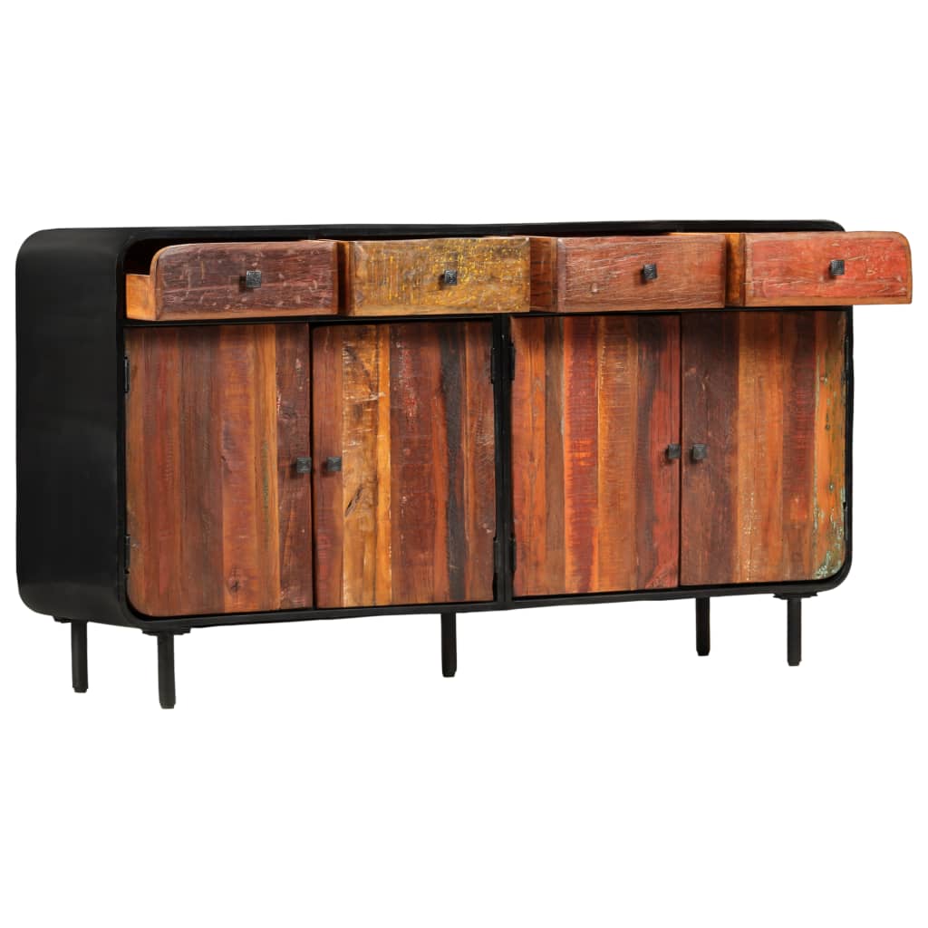 vidaXL Sideboard Solid Reclaimed Wood 140x35x76 cm