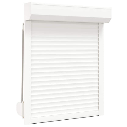 vidaXL Roller Shutter White 70 x 100 cm Aluminium and Polyurethane