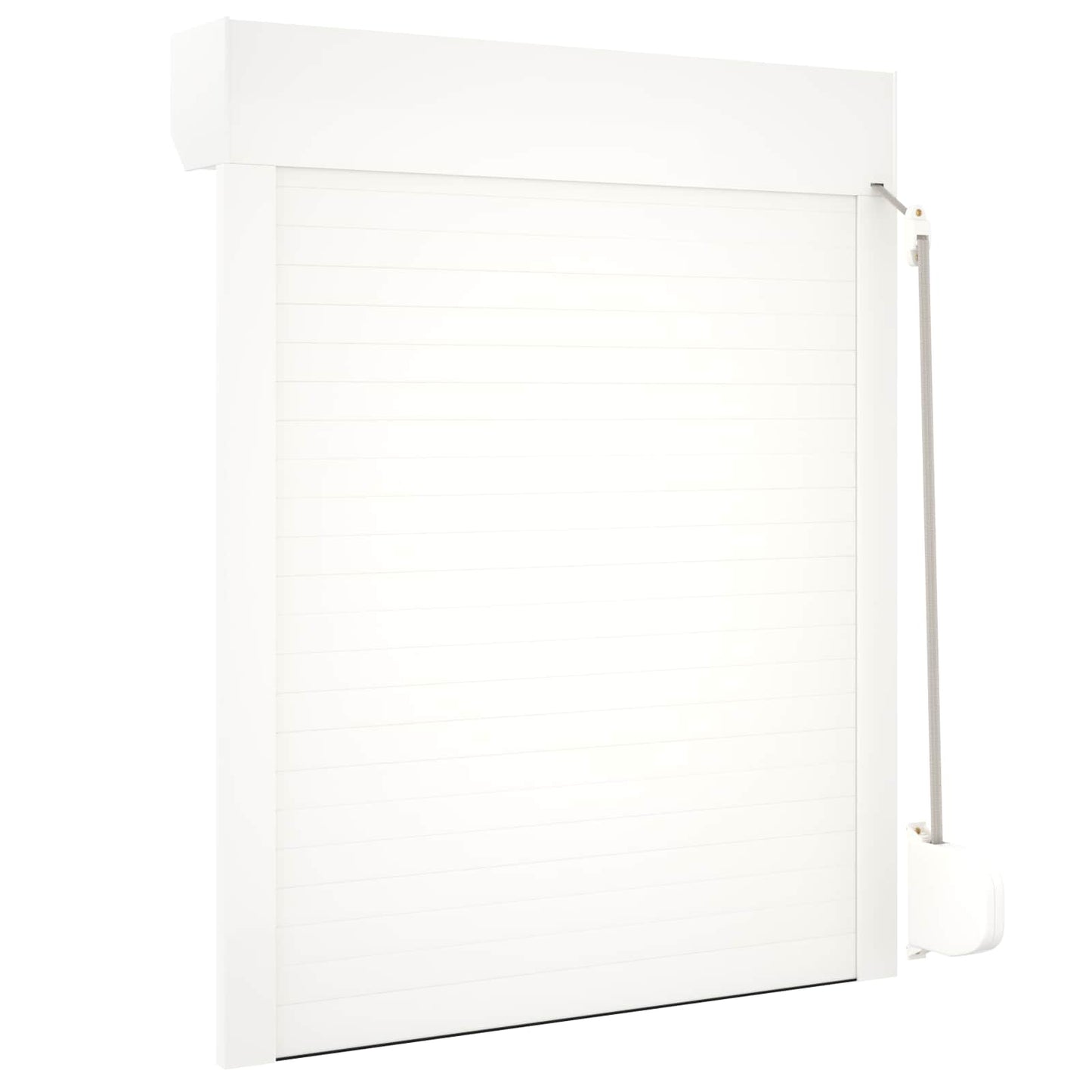 vidaXL Roller Shutter White 70 x 100 cm Aluminium and Polyurethane