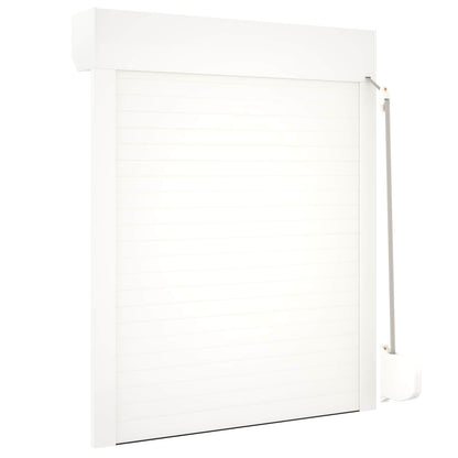 vidaXL Roller Shutter White 70 x 100 cm Aluminium and Polyurethane