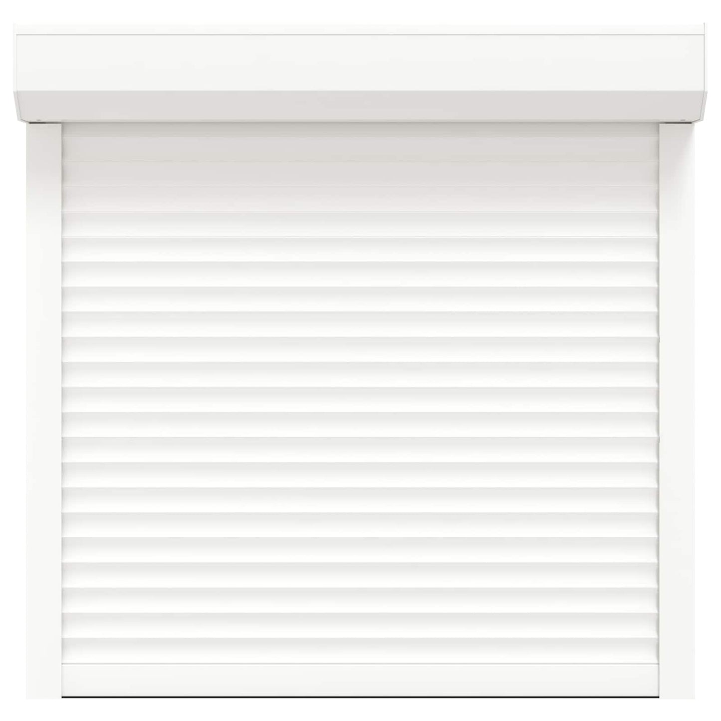 vidaXL Roller Shutter White 100 x 100 cm Aluminium and Polyurethane
