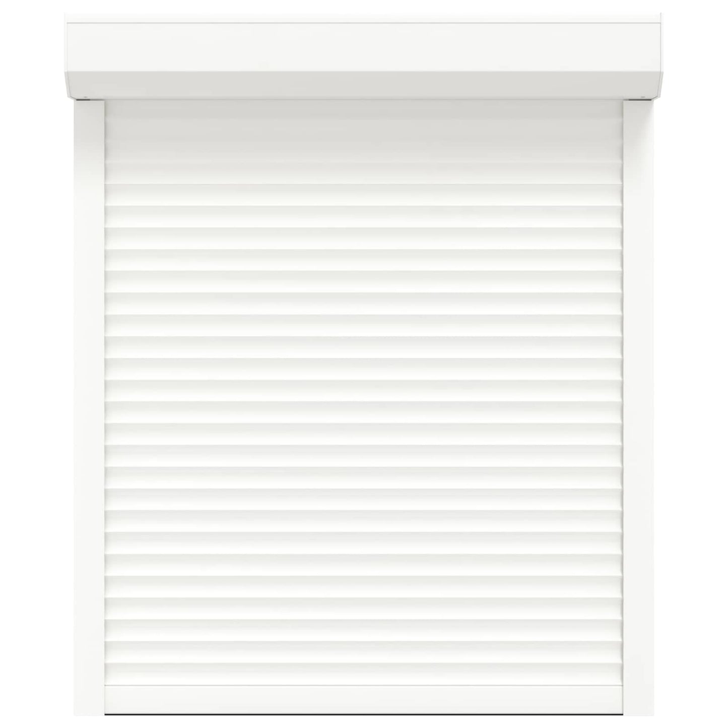 vidaXL Roller Shutter White 100 x 130 cm Aluminium and Polyurethane