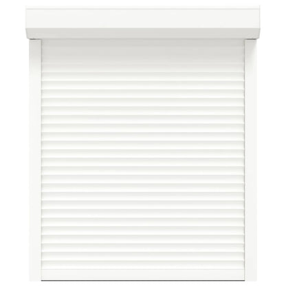 vidaXL Roller Shutter White 100 x 130 cm Aluminium and Polyurethane