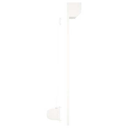 vidaXL Roller Shutter White 100 x 130 cm Aluminium and Polyurethane