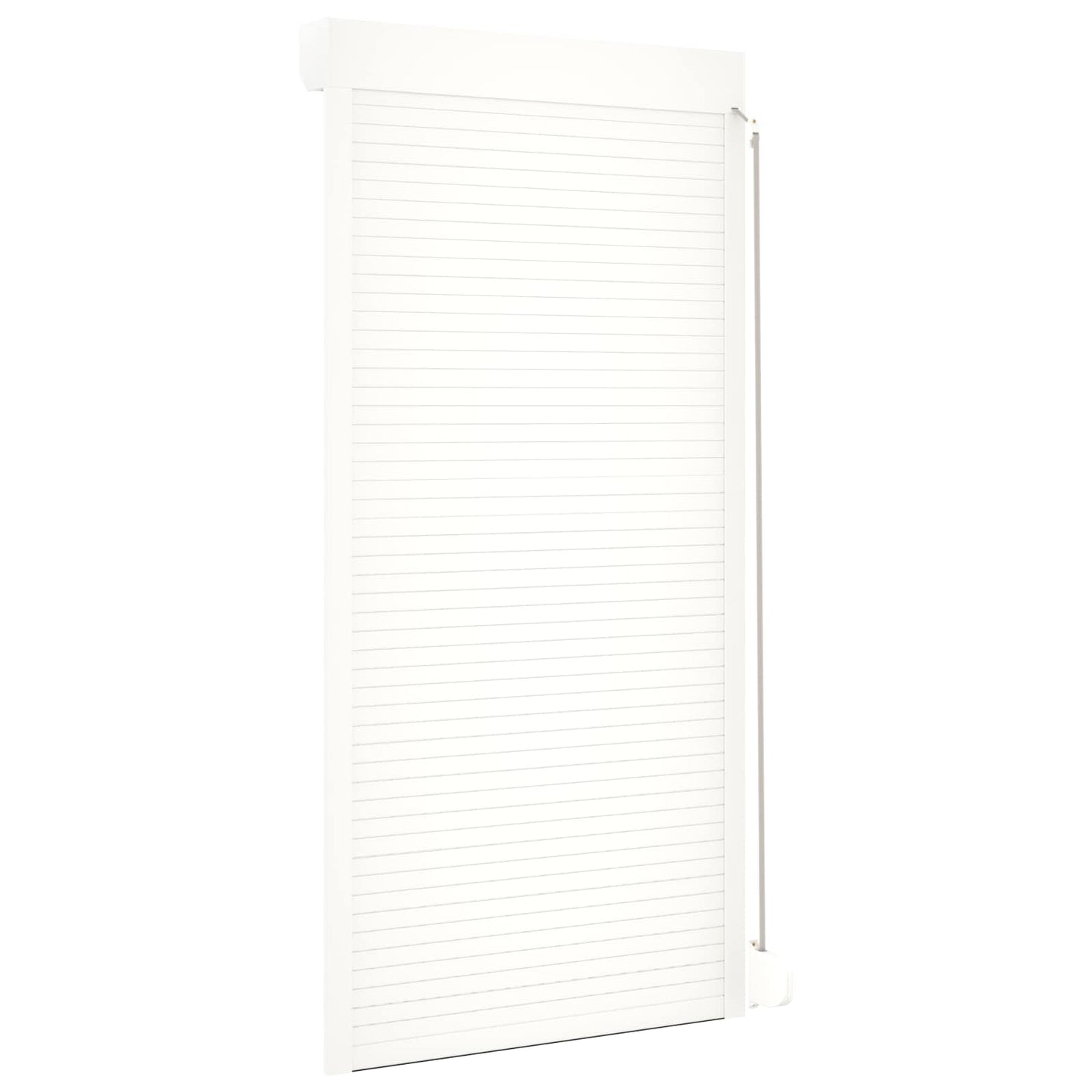 vidaXL Roller Shutter White 100 x 210 cm Aluminium and Polyurethane