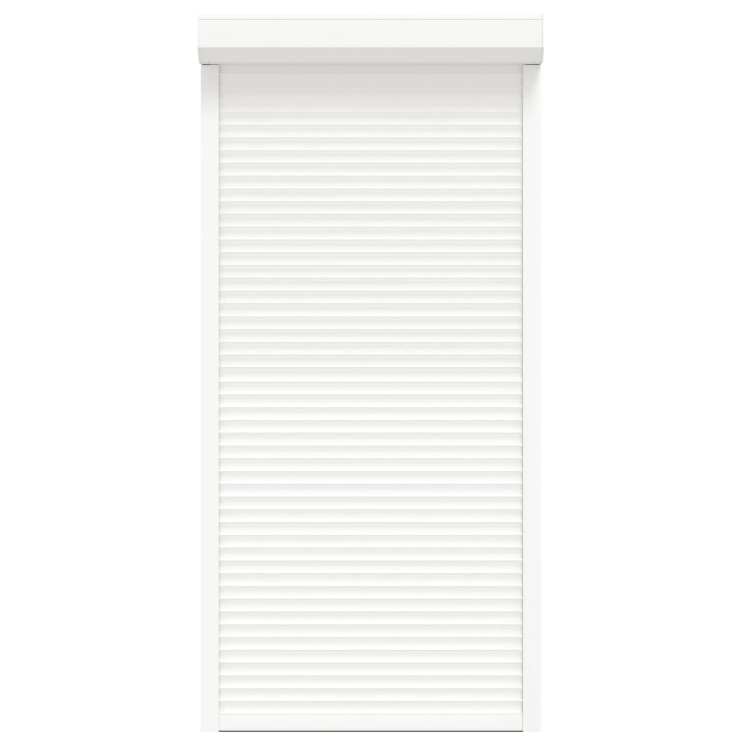 vidaXL Roller Shutter White 100 x 210 cm Aluminium and Polyurethane