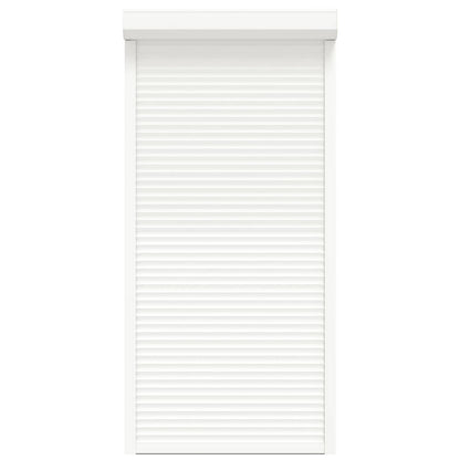 vidaXL Roller Shutter White 100 x 210 cm Aluminium and Polyurethane