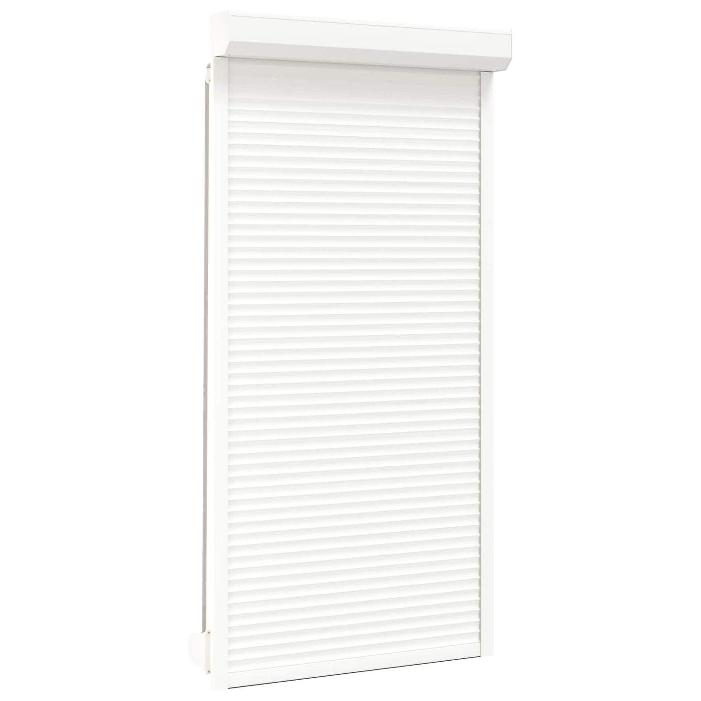 vidaXL Roller Shutter White 110 x 220 cm Aluminium and Polyurethane