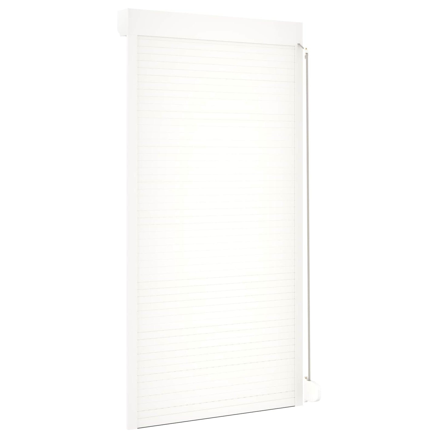 vidaXL Roller Shutter White 110 x 220 cm Aluminium and Polyurethane