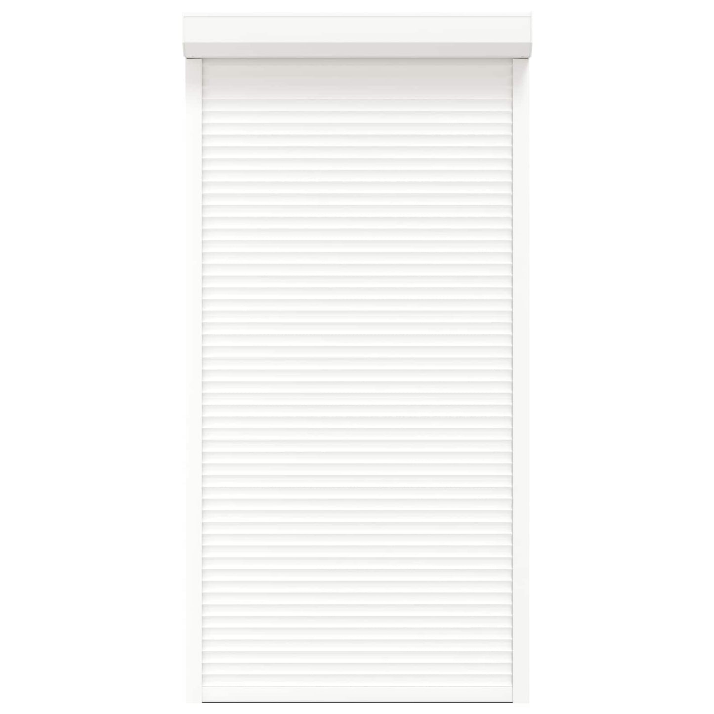vidaXL Roller Shutter White 110 x 220 cm Aluminium and Polyurethane