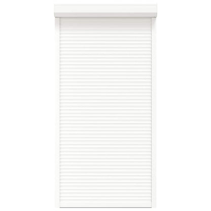 vidaXL Roller Shutter White 110 x 220 cm Aluminium and Polyurethane