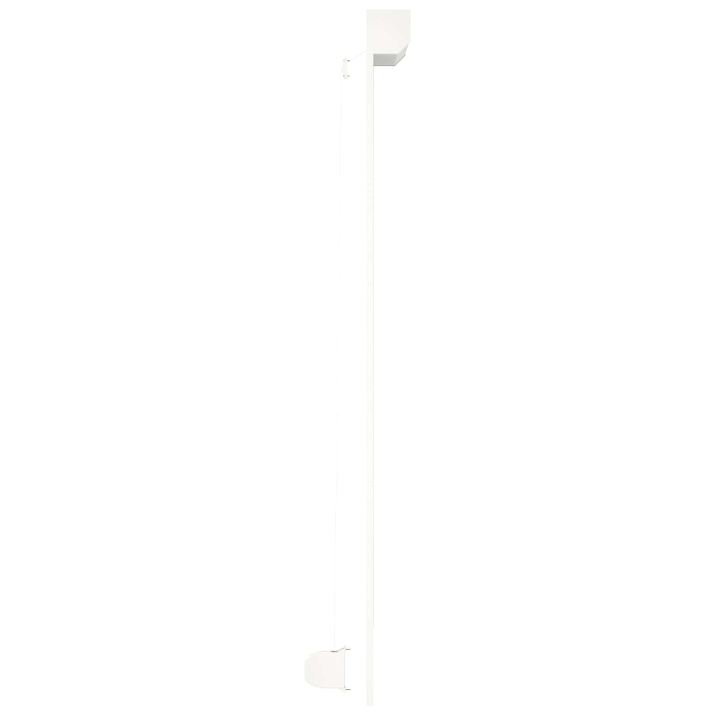 vidaXL Roller Shutter White 110 x 220 cm Aluminium and Polyurethane