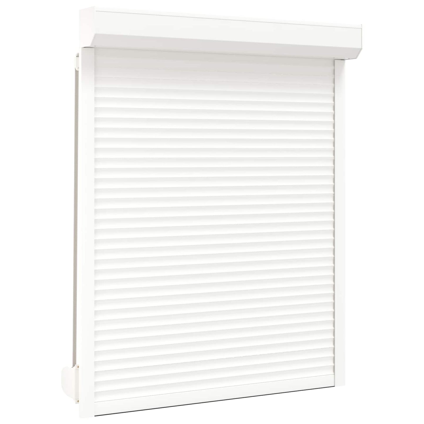 vidaXL Roller Shutter White 120 x 150 cm Aluminium and Polyurethane
