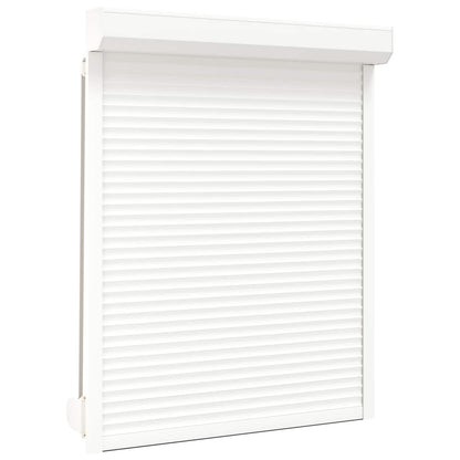 vidaXL Roller Shutter White 120 x 150 cm Aluminium and Polyurethane