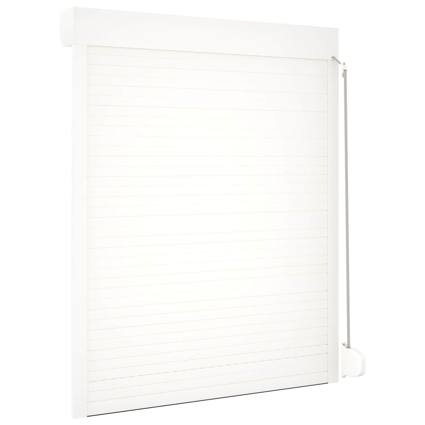 vidaXL Roller Shutter White 120 x 150 cm Aluminium and Polyurethane