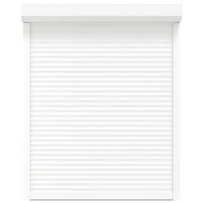 vidaXL Roller Shutter White 120 x 150 cm Aluminium and Polyurethane