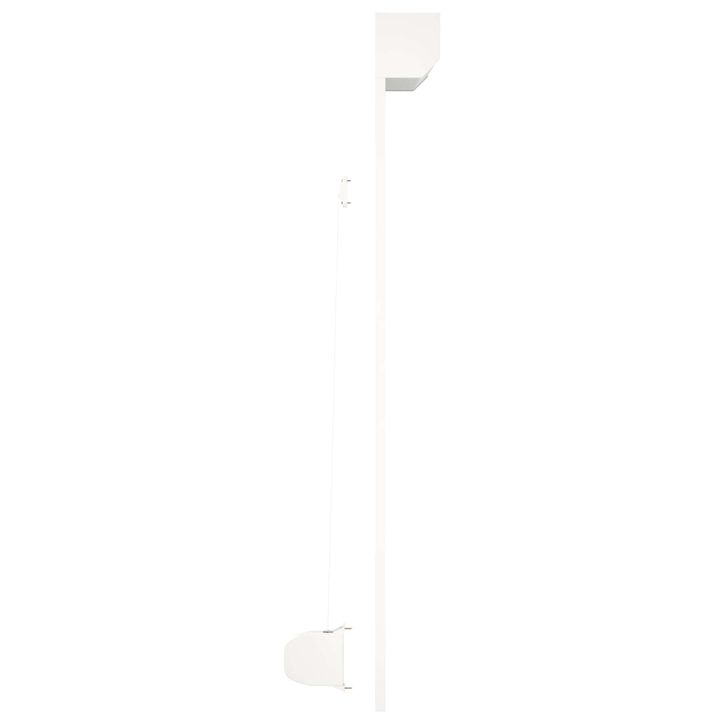 vidaXL Roller Shutter White 120 x 150 cm Aluminium and Polyurethane