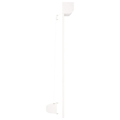 vidaXL Roller Shutter White 130 x 140 cm Aluminium and Polyurethane