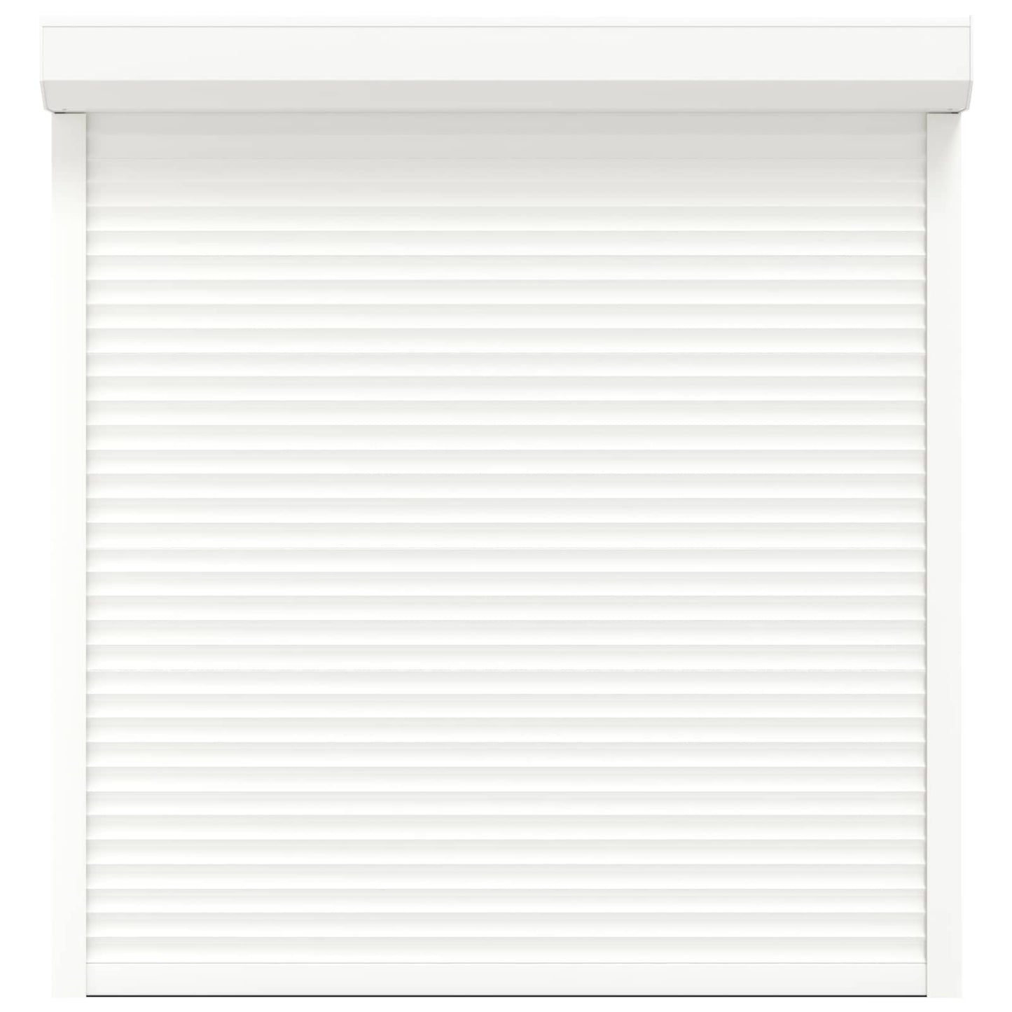 vidaXL Roller Shutter White 140 x 150 cm Aluminium and Polyurethane