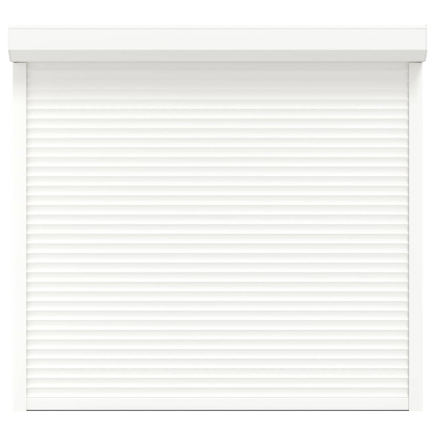 vidaXL Roller Shutter White 160 x 150 cm Aluminium and Polyurethane