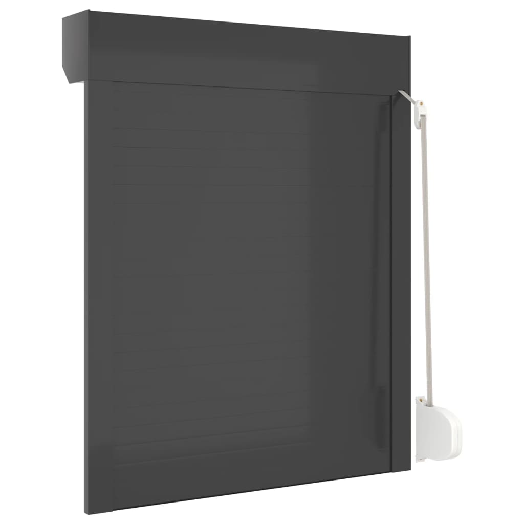 vidaXL Roller Shutter Aluminium 80x100 cm Anthracite