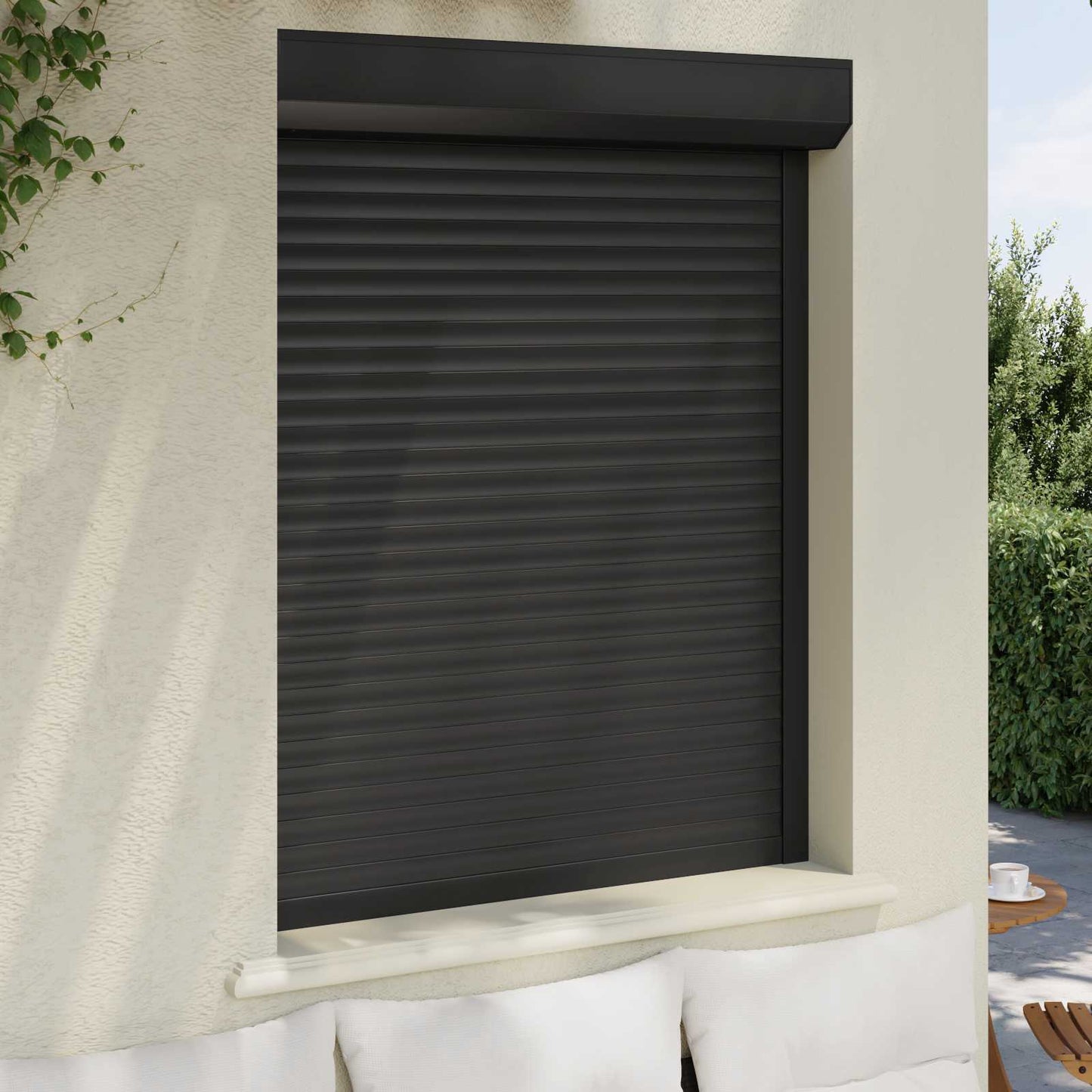 vidaXL Roller Shutter Manual Anthracite 100 x 130 cm