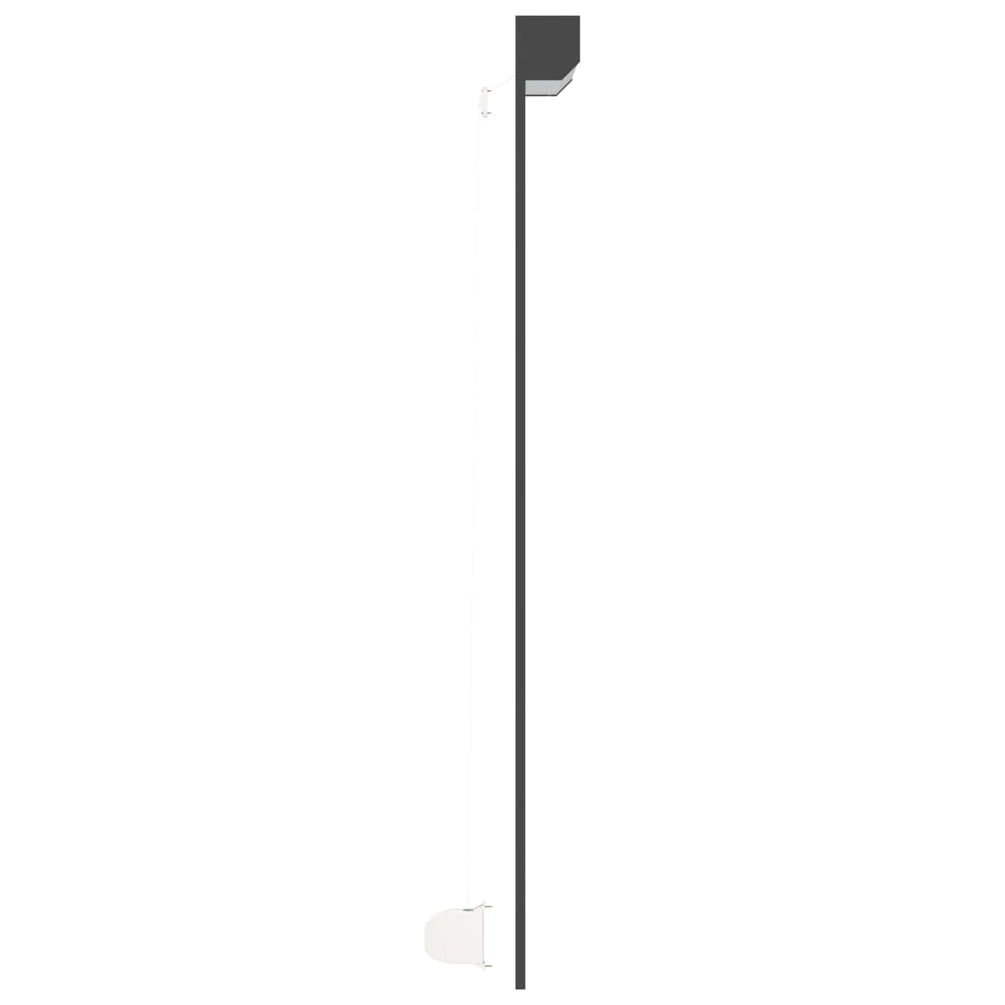 vidaXL Roller Shutter Manual Anthracite 100 x 210 cm