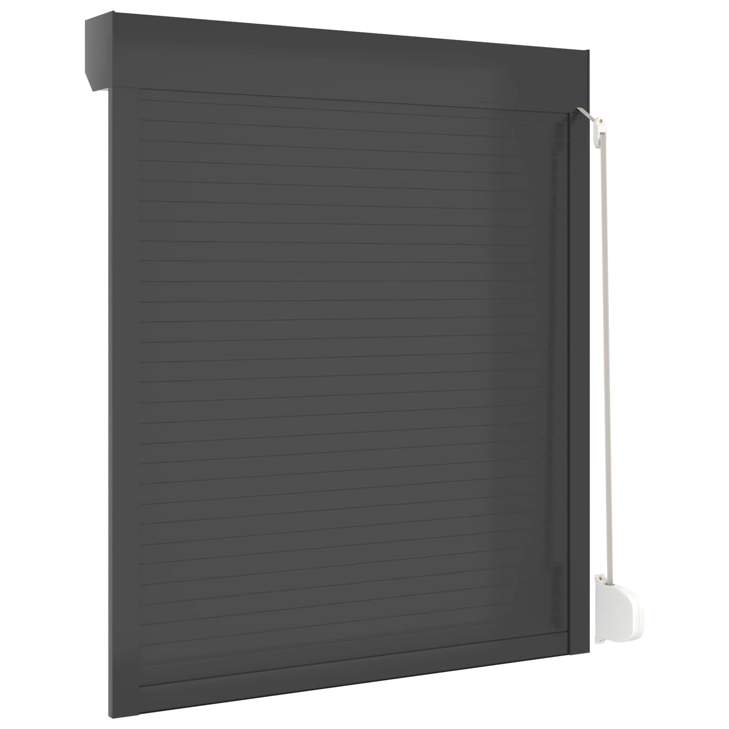 vidaXL Roller Shutter Manual Anthracite 110 x 130 cm
