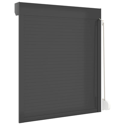 vidaXL Roller Shutter Manual Anthracite 110 x 130 cm