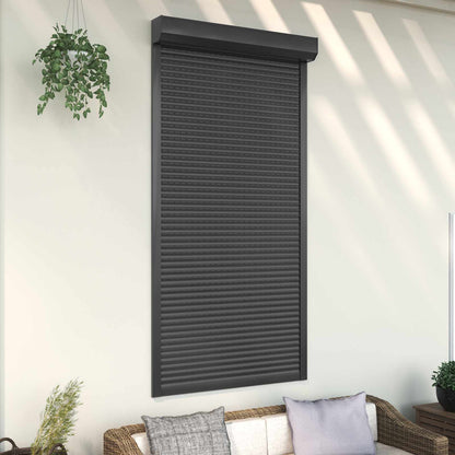 vidaXL Roller Shutter Manual Anthracite 110 x 220 cm