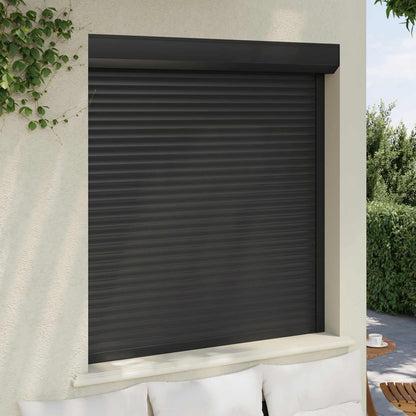 vidaXL Roller Shutter Manual Anthracite 130 x 140 cm