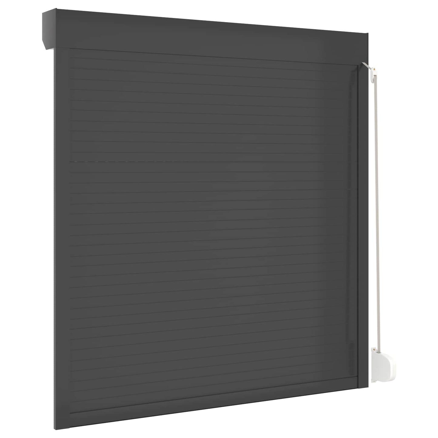 vidaXL Roller Shutter Manual Anthracite 140 x 150 cm