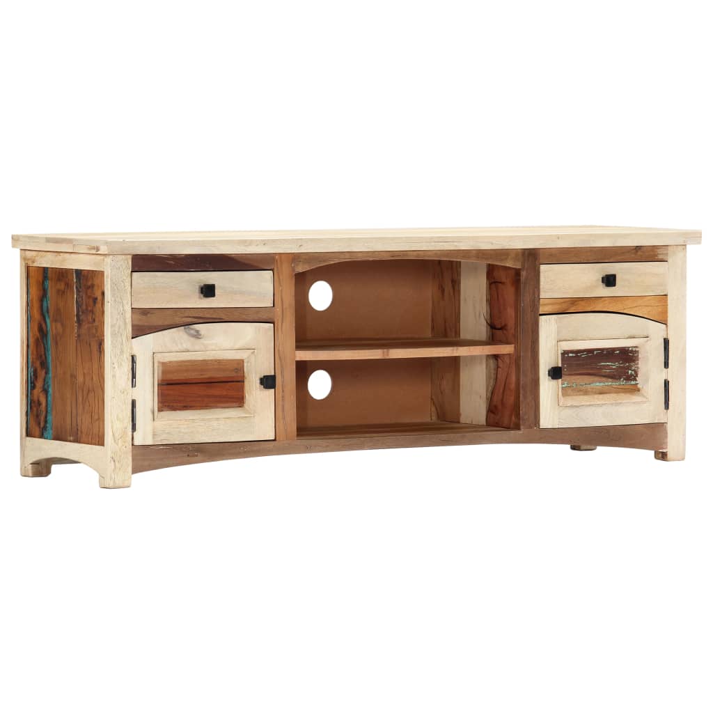 vidaXL TV Cabinet 120x30x40 cm Solid Reclaimed Wood