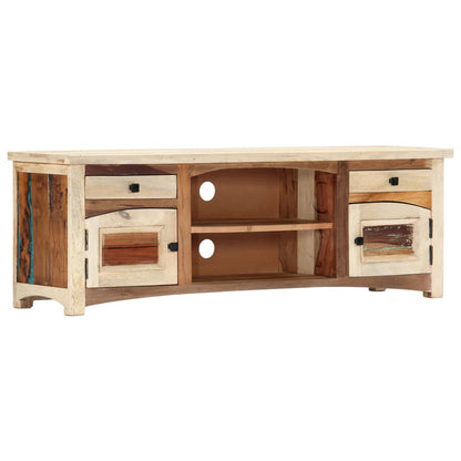 vidaXL TV Cabinet 120x30x40 cm Solid Reclaimed Wood