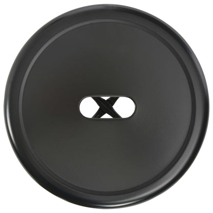 vidaXL 3 Piece Bar Set Steel Black