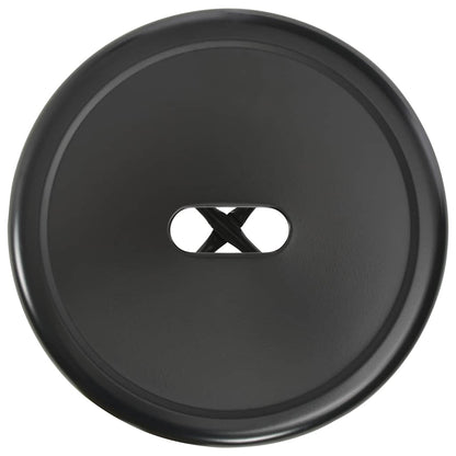 vidaXL 3 Piece Bar Set Steel Black