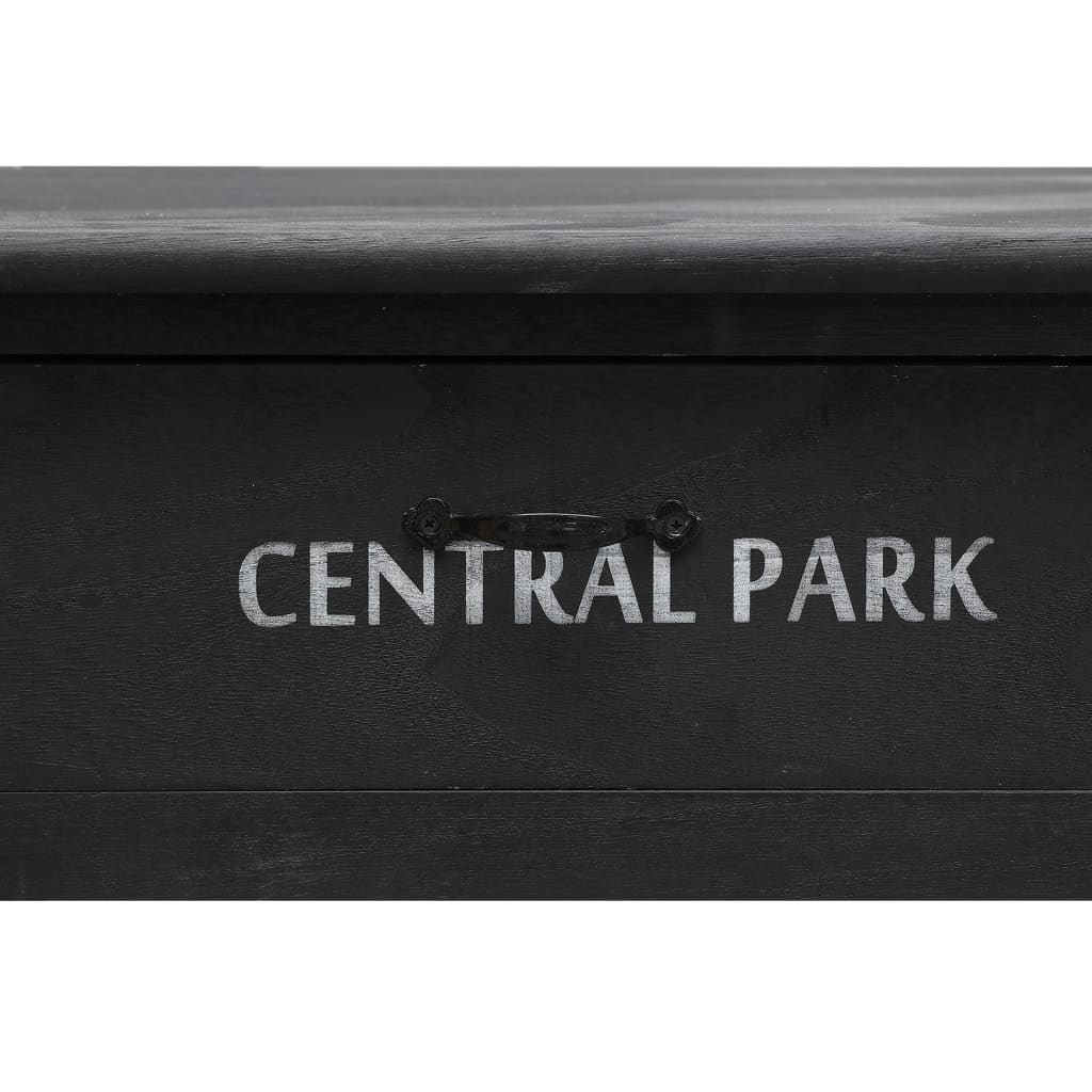 vidaXL Coffee Table Black 100x50x45 cm Wood