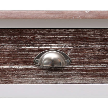 284144 vidaXL Console Table Brown 90x30x77 cm Wood