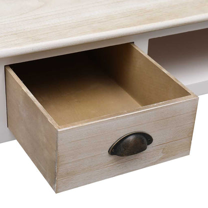 284160 vidaXL Console Table 110x45x76 cm Wood